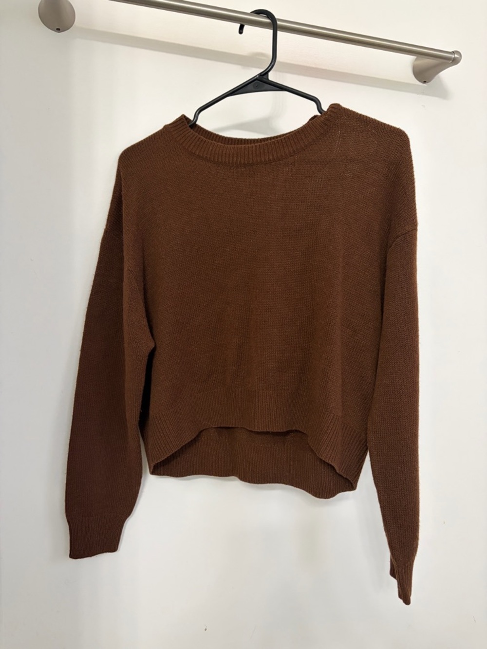 H&M Chocolate Brown Crewneck Sweater‎